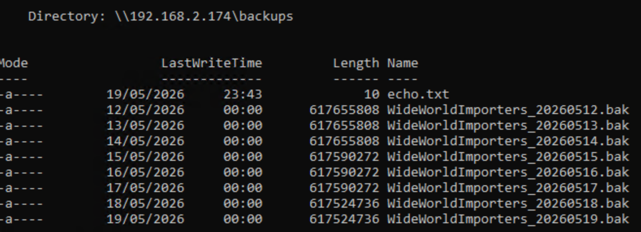 Using Files in UNC Paths with PowerShell in SQL Server Agent